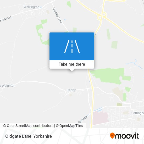 Oldgate Lane map