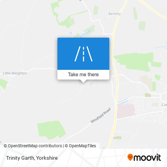 Trinity Garth map
