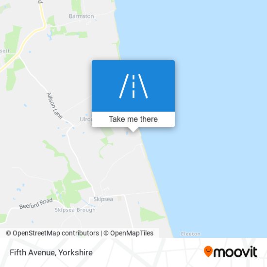 Fifth Avenue map