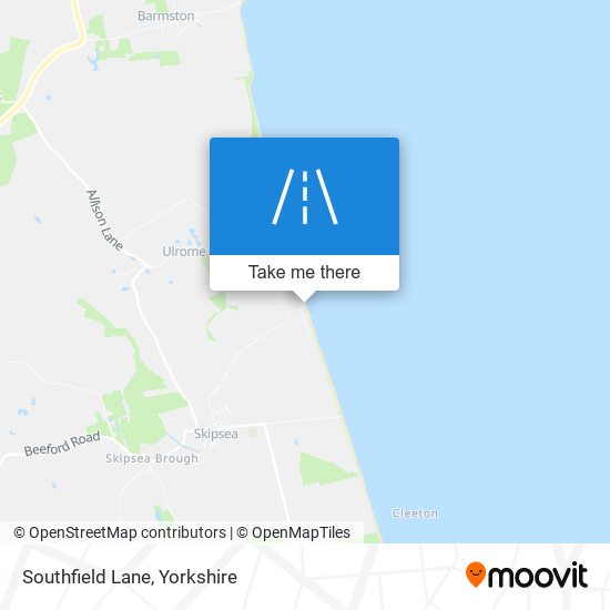 Southfield Lane map