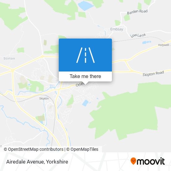Airedale Avenue map