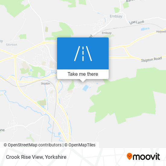 Crook Rise View map