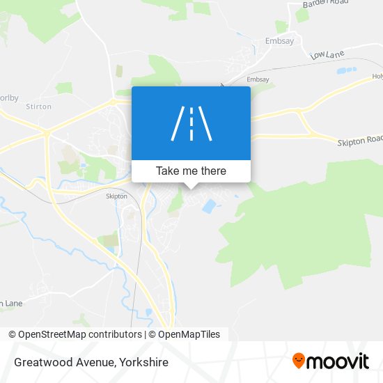 Greatwood Avenue map