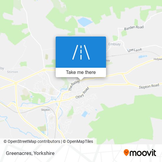 Greenacres map