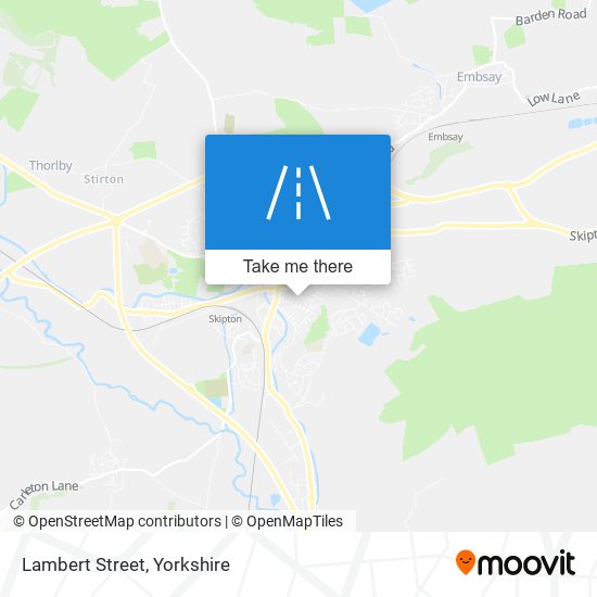 Lambert Street map