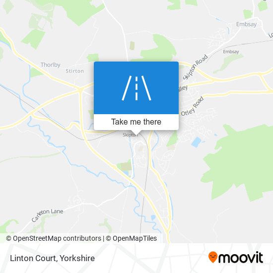 Linton Court map