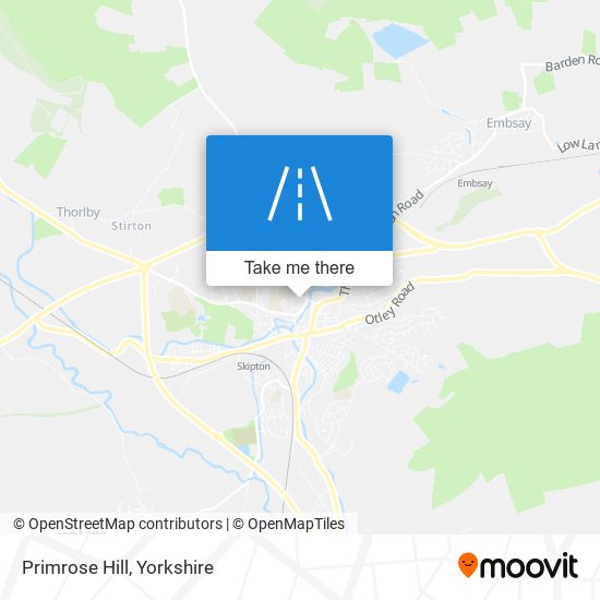 Primrose Hill map