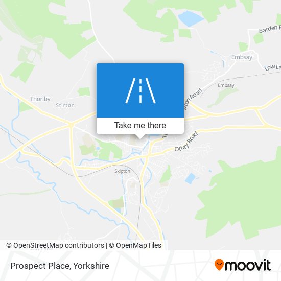 Prospect Place map