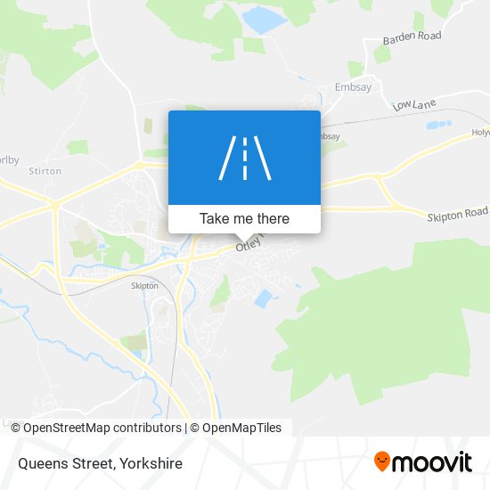 Queens Street map