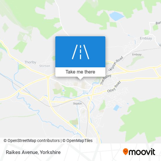 Raikes Avenue map