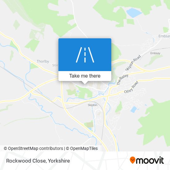 Rockwood Close map