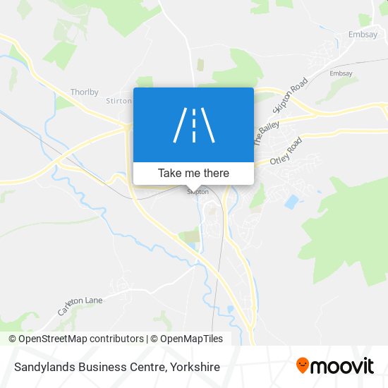 Sandylands Business Centre map