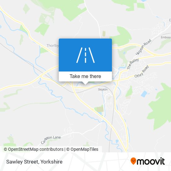 Sawley Street map