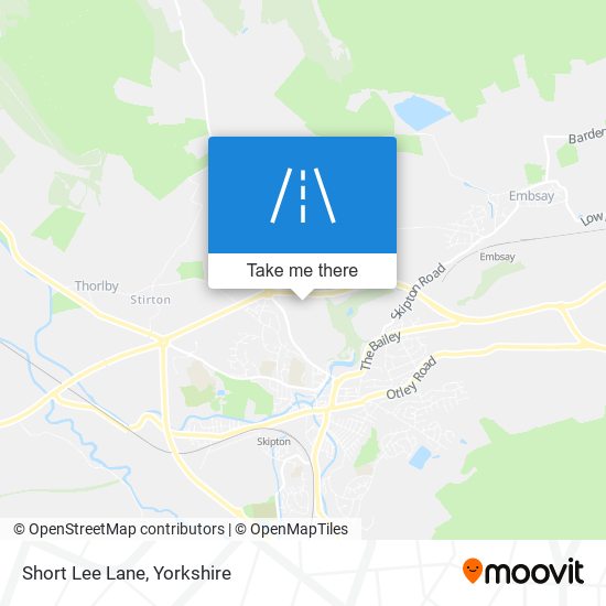 Short Lee Lane map