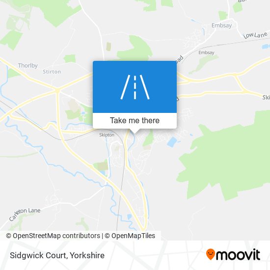 Sidgwick Court map