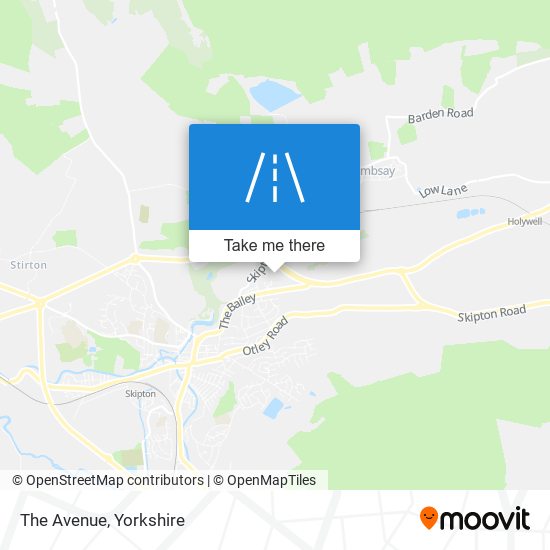 The Avenue map