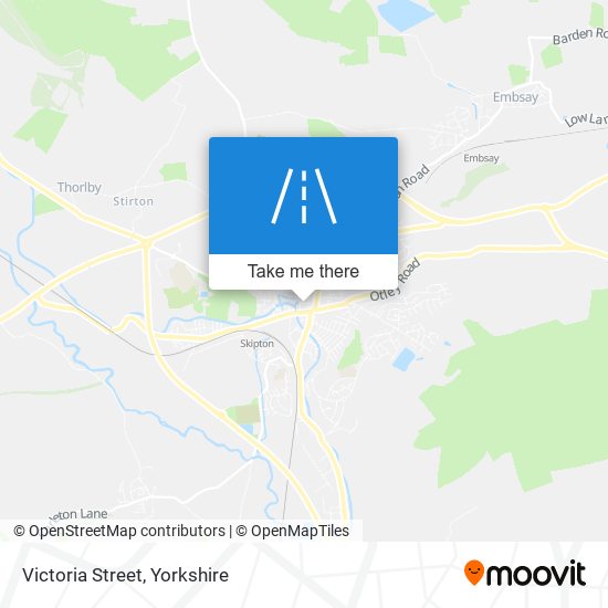 Victoria Street map