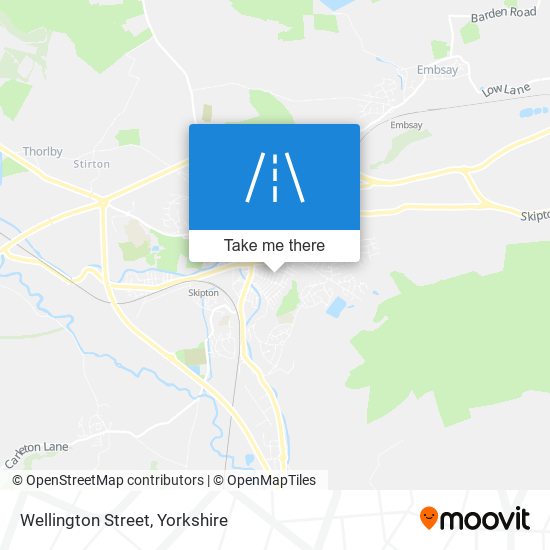 Wellington Street map