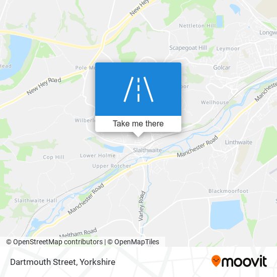 Dartmouth Street map