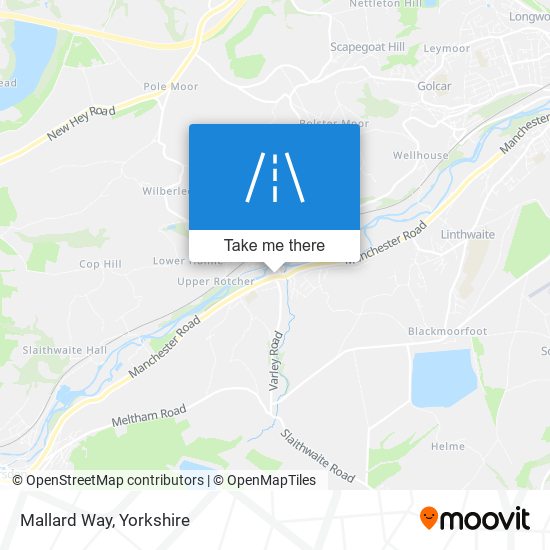 Mallard Way map