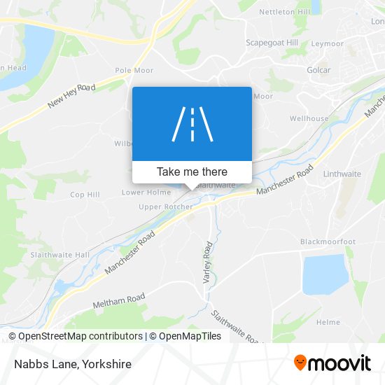Nabbs Lane map