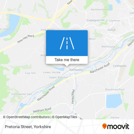 Pretoria Street map