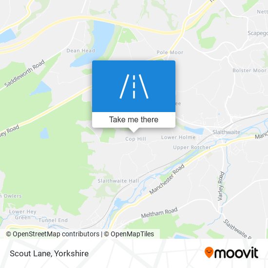 Scout Lane map