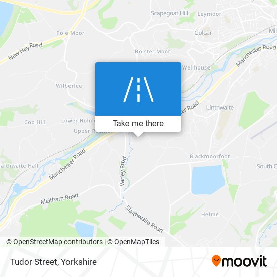 Tudor Street map