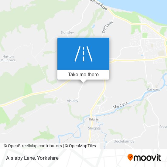 Aislaby Lane map