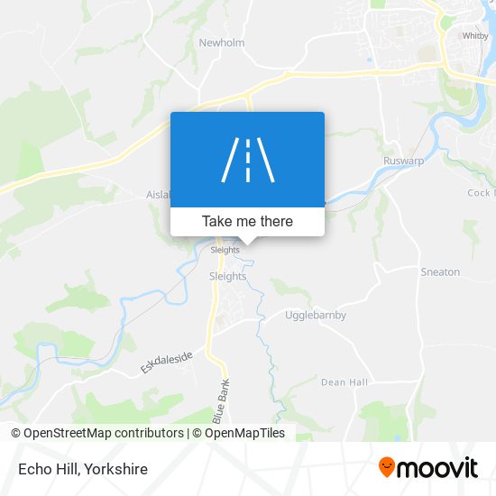 Echo Hill map