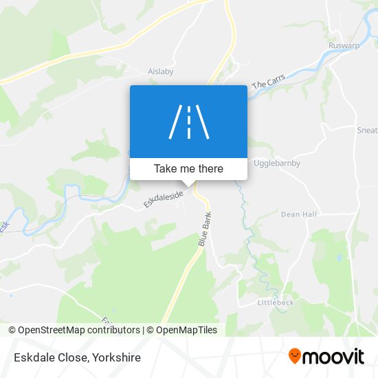 Eskdale Close map
