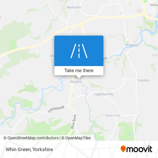 Whin Green map
