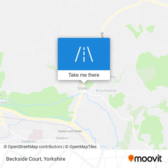 Beckside Court map