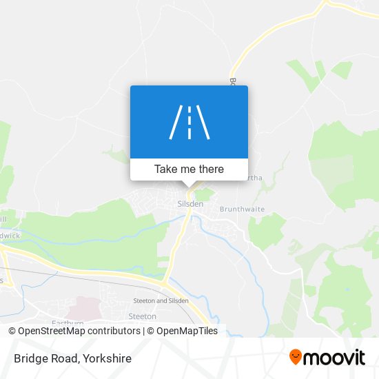 Bridge Road map