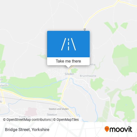 Bridge Street map