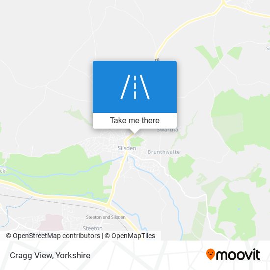 Cragg View map