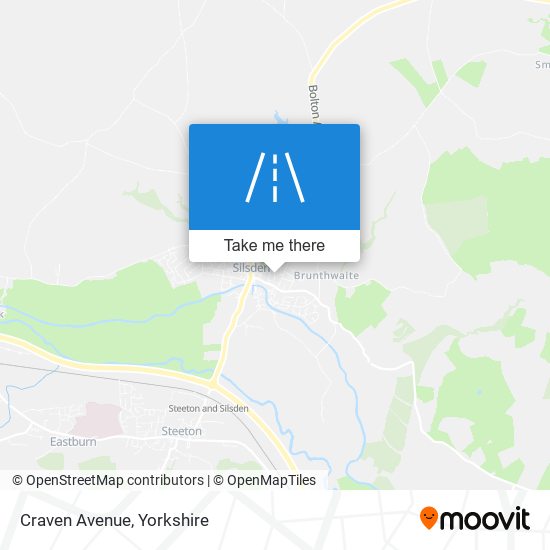 Craven Avenue map