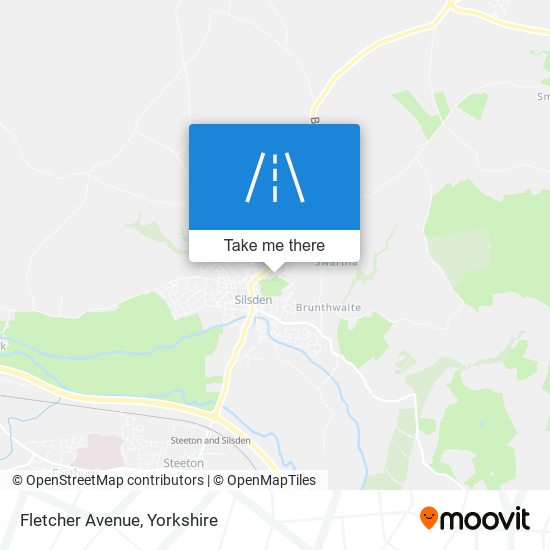 Fletcher Avenue map