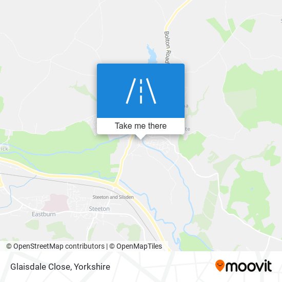 Glaisdale Close map