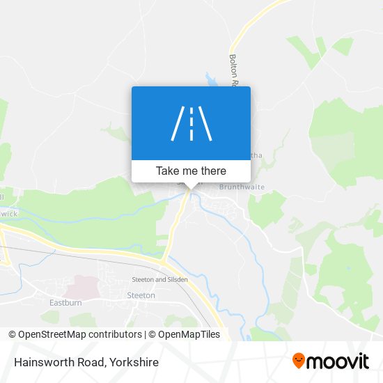 Hainsworth Road map