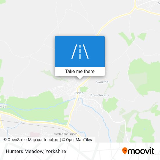 Hunters Meadow map