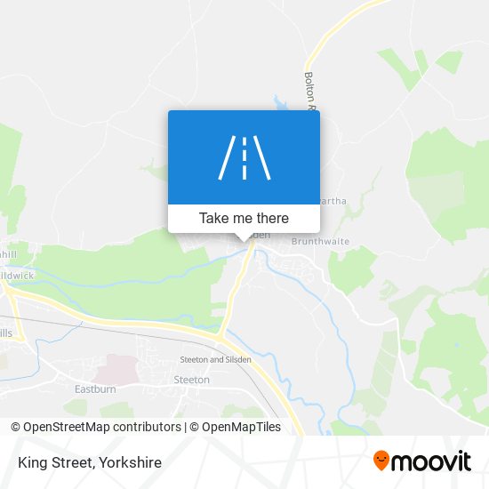 King Street map