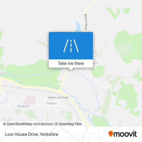 Low House Drive map