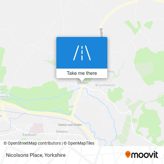 Nicolsons Place map