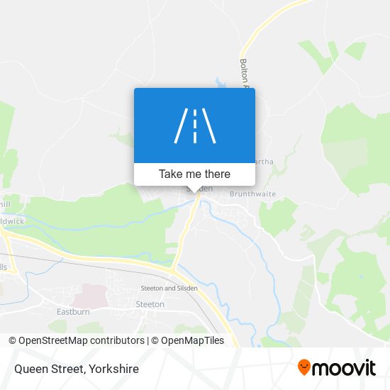Queen Street map