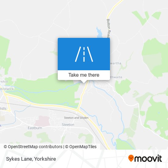 Sykes Lane map