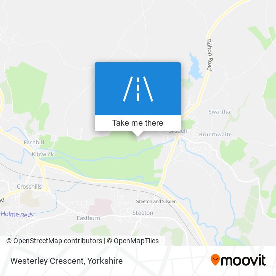 Westerley Crescent map