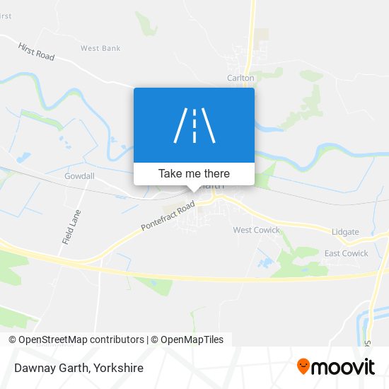 Dawnay Garth map