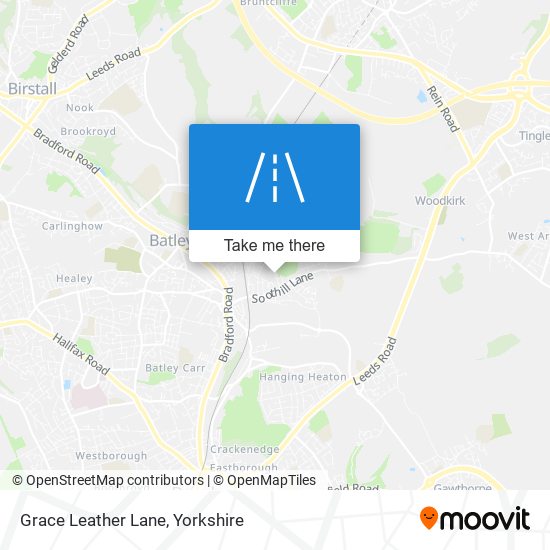 Grace Leather Lane map