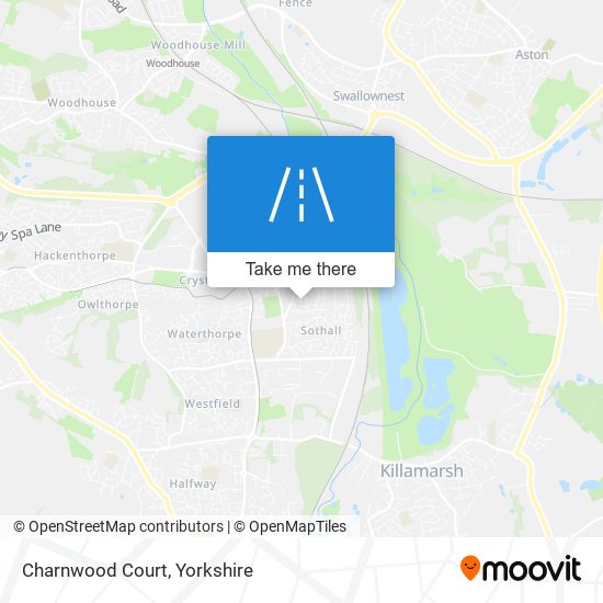 Charnwood Court map